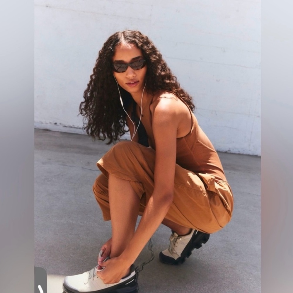 Brown Women's Jumpsuit - Picture 4 of 5